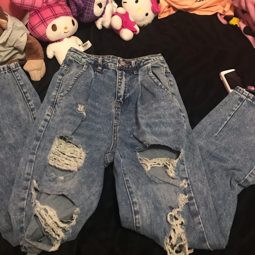 Womens size XS mom jeans